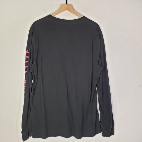 The Rolling Stones Long Sleeve Steel Wheels Tee L Black Graphic T-Shirt - Picture 6 of 6